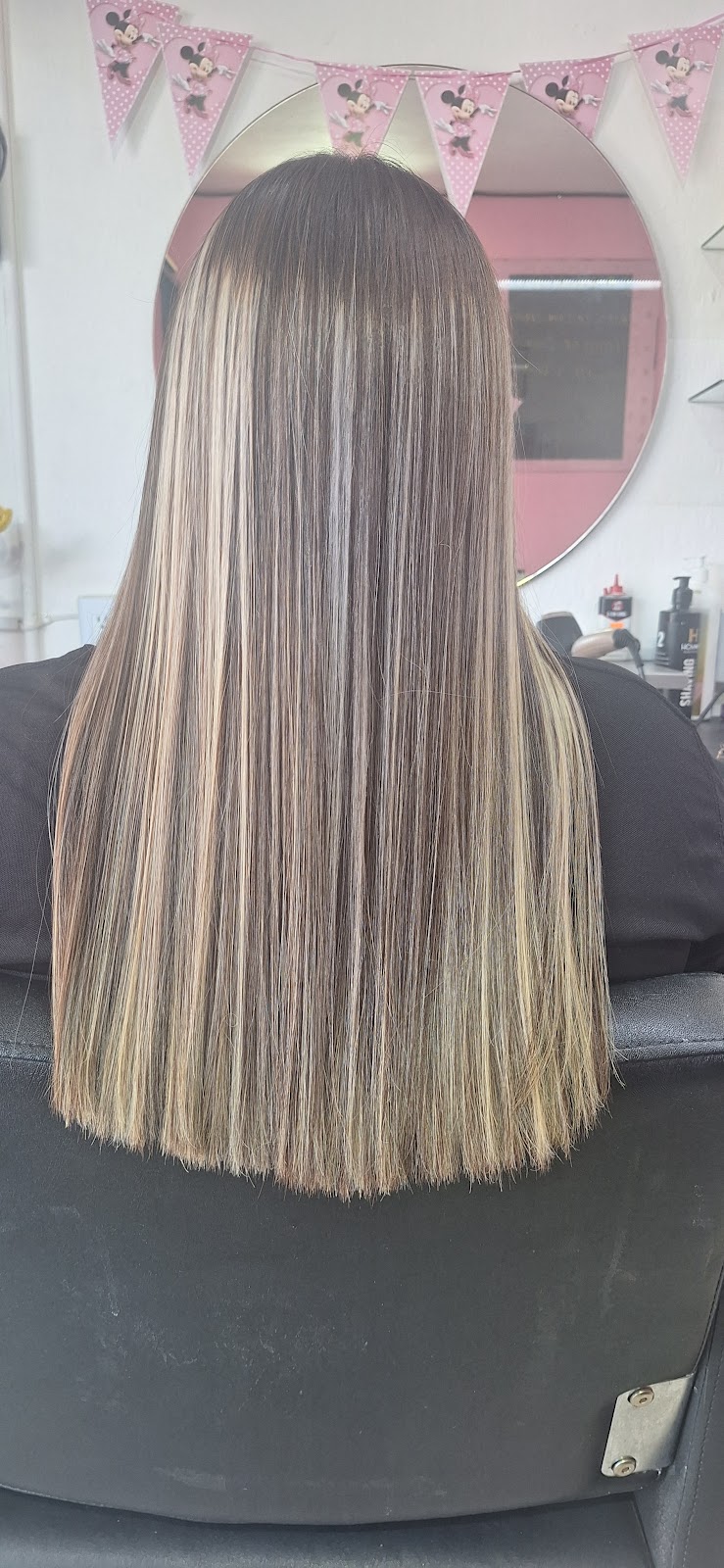Cabello trabajado en SayLuc
