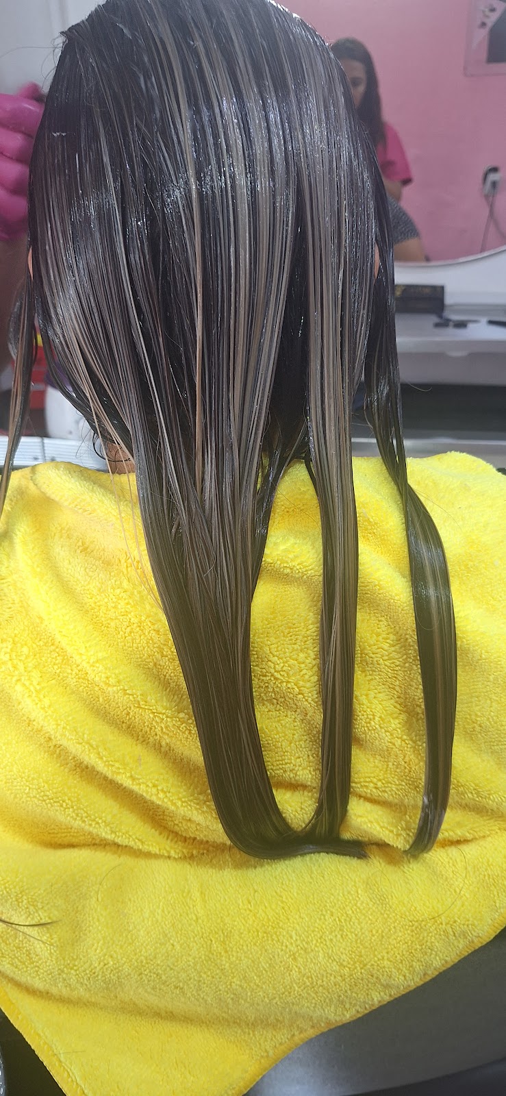 Cabello trabajado en SayLuc